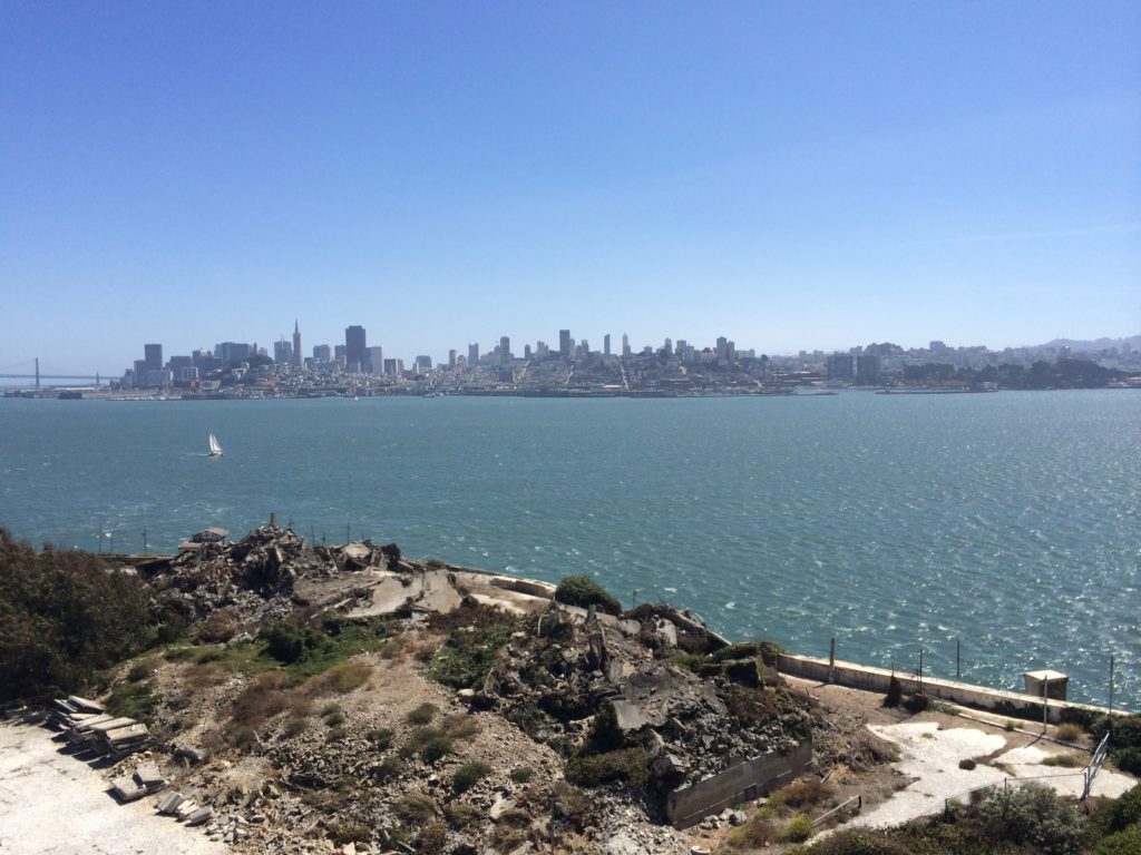 View of San Francisco from Alcatraz Island