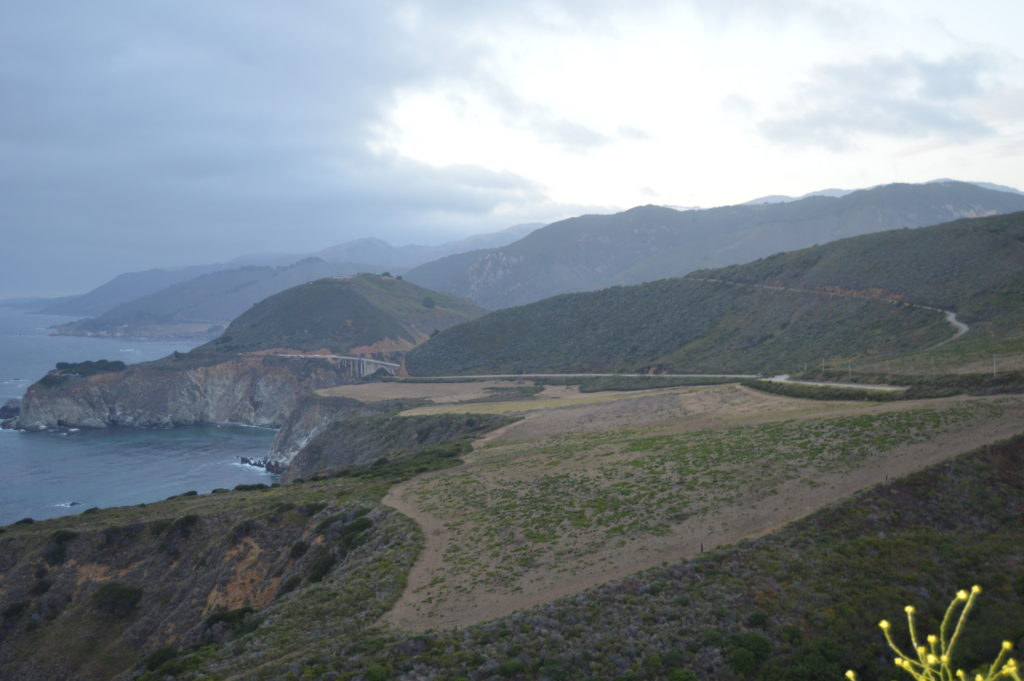 The drive to Big Sur