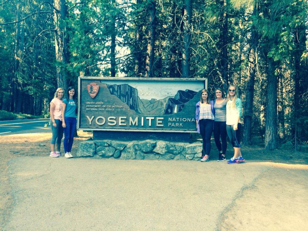 Yosemite sign