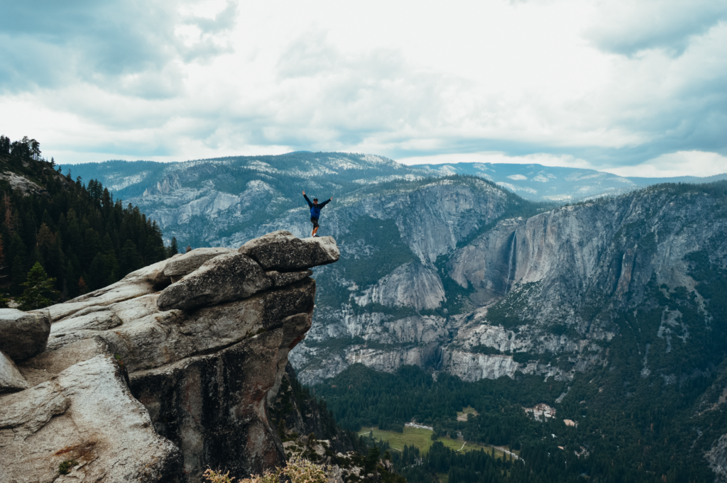 Spectacular views from Glacier Point
