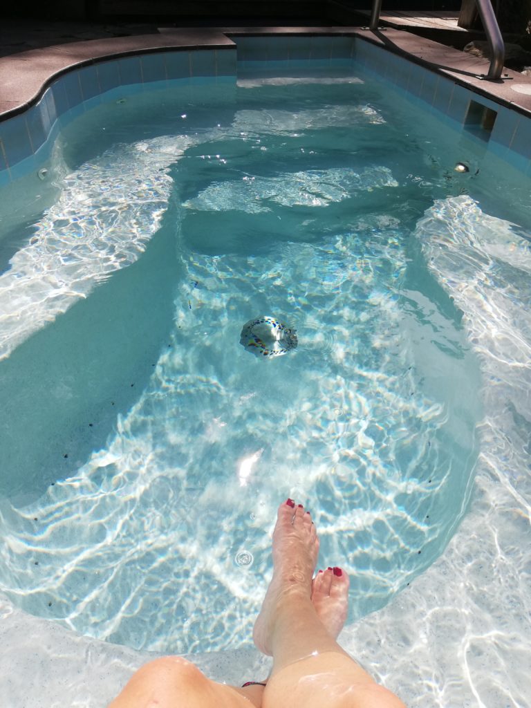 Outdoor hot pools - Millbrook Resort