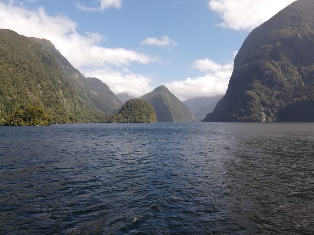 Sunny day in Doubtful Sound