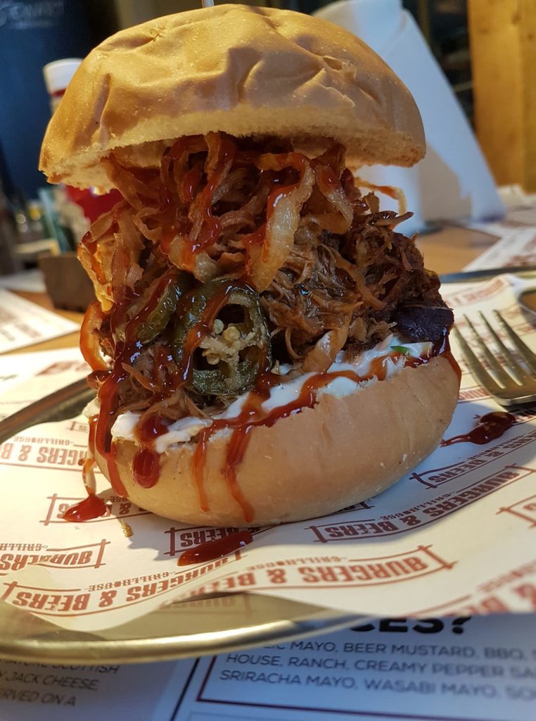 Pulled pork goodness - Burgers & Beer Grillhouse