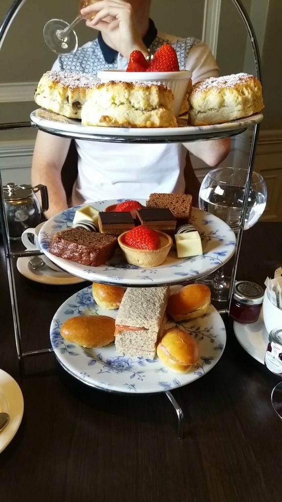 Afternoon Tea after a spa day - The Roxburghe