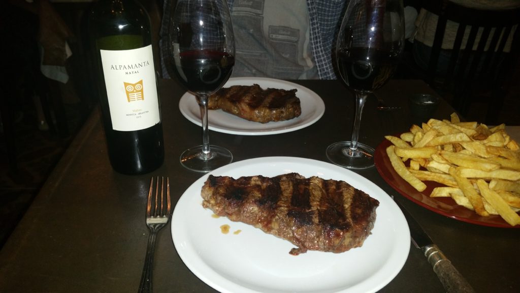 Amazing steak dinner at Don Julio - Buenos Aires