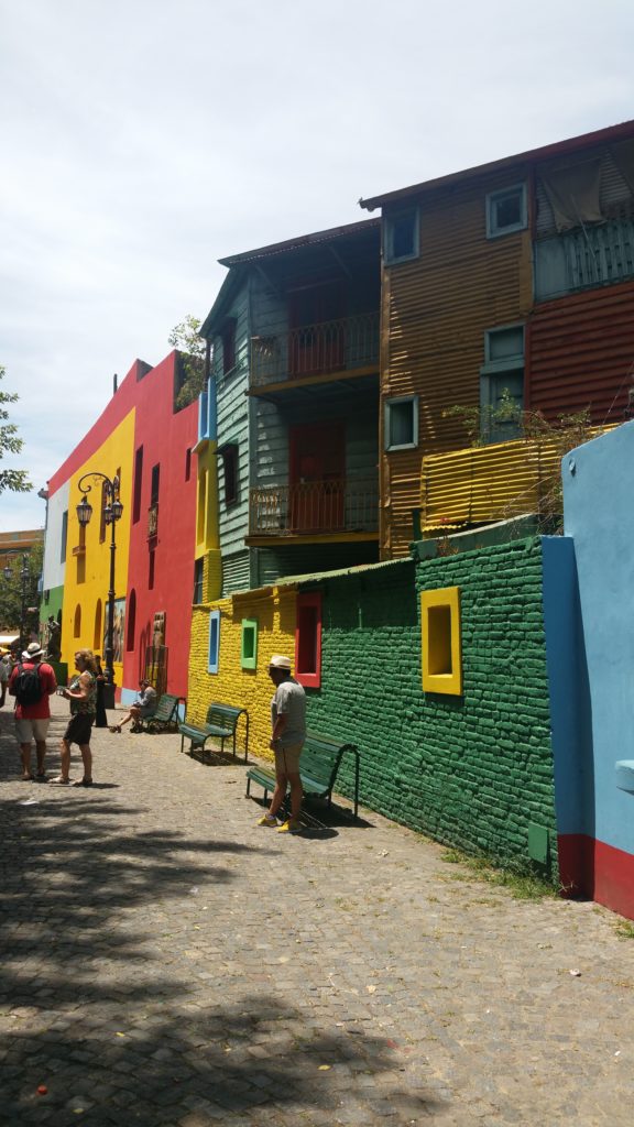 The colourful buildings of La Boca - Buenos Aires